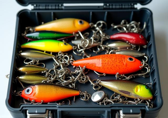 Lures and Tackle Box